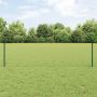Tvora su stulpais Žalia 0,5 x 10 m Plienas ir PVC