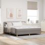 LED Čiužinio Lova su čiužiniu su LED Taupe 180 x 200 cm audinys
