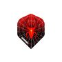Smiginio strėlyčių sparneliai Winmau Mega Red Spider Standard