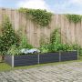 Lovelis Antracitas 195 x 100 x 45 cm Cinkuota plienas