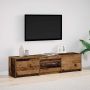 TV spinta su LED su stalčių Senovinis medis 162 x 34 x 40 cm