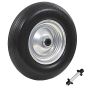 Karučio ratas su ašimi, 4.00-8390mm, tvirtas PU
