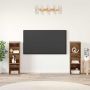 TV spintelių komplektas 2 pcs Senovinis medis 107 x 35 x 37 cm