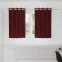 Užtemdymo užuolaidos 2 pcs Vyno raudona 140 x 140 cm Aksomas