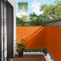 Balkono Ekranas Oranžinė 120 x 200 cm PU dengtas oksfordas alu