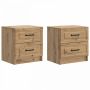 Šalia lovos spintelė 2 pcs Artisano ąžuolo 43 x 34,5 x 44,5 cm