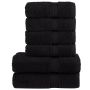 Rankšluosčių rinkinys SOLUND, 6vnt., juodi, 600g/m²