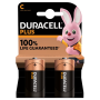 Duracell šarminės baterijos C MN1400, 2 vnt.