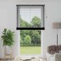 Venecijos žaliuzės Reguliuojamas Juoda 213 x 120 cm PVC