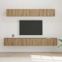 TV spintelių komplektas 5 pcs Amatininkų ąžuolas
