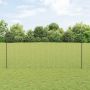 Tvora su stulpais Pilka 1,5 x 10 m Plienas ir PVC