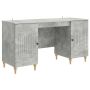 Stalas Betono pilka 142,5 x 50 x 75 cm Apdirbta mediena