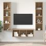 TV spintelių komplektas 3 pcs Amatininkų ąžuolas