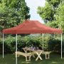 Proginės palapinės stogas, terakota spalvos, 4,5x3m, 270 g/m²