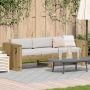 Sodo sofa Ruda 185,5 x 60 x 62 cm Kietos pušies mediena