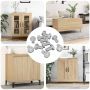 Užrakinimo varžtas Paprastas 12 pcs Sidabro M6 x 12 mm Plienas