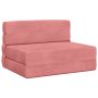 Sulankstomas Sofas-Lova Rožinė 190 x 70 x 15 cm Aksomas