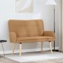 Dvitaškė sofa Smėlio 115 x 61 x 87 cm Bouclé