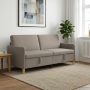 Sofa su saugojimo vieta Taupe 192 x 78 x 87 cm Poliesteris