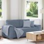 Dvivietė sofa, mėlyna, 180x77x82 cm, velvetas, audinys