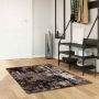 Kilimėlis MARSA Juodas 100 x 150 cm Poliesteris ir PVC