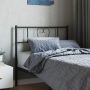Metalinis pakaitinis galvūgalis, juodos spalvos, 90cm
