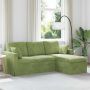 Sofa Šviesiai žalia 198 x 134 x 80 cm Aksomas