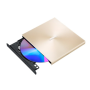 Asus išorinis optinis diskų įrenginys ZenDrive U9M, auksinės spalvos, USB 2.0