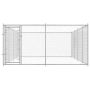 Lauko voljeras šunims, 7,6x3,8x1,9m