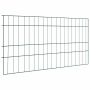 Tvenkinio tvoros rinkinys 5 pcs Žalia 100 x 50 cm Plienas