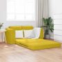 Sofa lova 60cm Geltona Aksomas