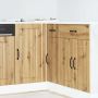 virtuvės apatinė spintelė Lucca Artisan Oak Engineered Wood
