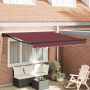 Ištraukiama markizė Vyšninė 300 x 250 cm Poliesteris ir Metalas