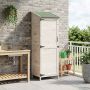 Sodo Sandėlys Balta 59,5 x 56 x 176,5 cm Apdirbta mediena