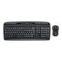 Logitech MK330 | Keyboard and Mouse Set | Wireless | Mouse included | US International | Black