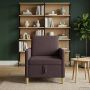 Sofa su saugojimo vieta Tamsiai rudas 72 x 78 x 87 cm