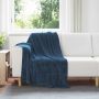 Mesti antklodės 6 pcs Jūrinė mėlyna 130 x 150 cm Flysas