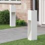 Saulės LED takų šviestuvas 2 pcs Balta Šaltai valcuotas plienas