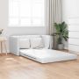 Sofa lova 110cm Balta Dirbtinė Oda