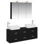 Vonios baldų rinkinys 4 pcs Juodojo ąžuolo