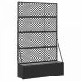 Sodo vazonas Juoda 105 x 30 x 170 cm metalas