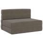 Sulankstomas Sofas-Lova Šviesiai pilka 190 x 70 x 15 cm