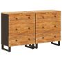 Kabalas 2 pcs Ruda 60 x 33 x 75 cm Kietas mango medis