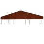Viršutinis pavėsinės uždangalas, terakota, 3x3m, 310 g/m²
