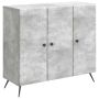 Kabalas Betono pilka 89 x 34,5 x 80 cm Apdirbta mediena
