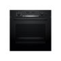 Bosch Oven | HRG578BB7 | 71 L | Electric | Pyrolysis | Knobs | Steam function | Height 59.5 cm | Width 59.4 cm | Black
