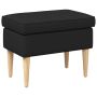 Pėdų staliukas 55 x 35 x 41 cm 100% poliesterio fanera