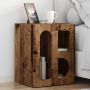 Naktinis staliukas 2 pcs Senas medis 40 x 35 x 50 cm
