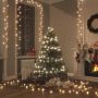 300 LED lempučių girlianda, šiltos baltos spalvos, 30m, PVC