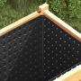 Banguota drenažo plokštė Juoda 1 x 20 m HDPE